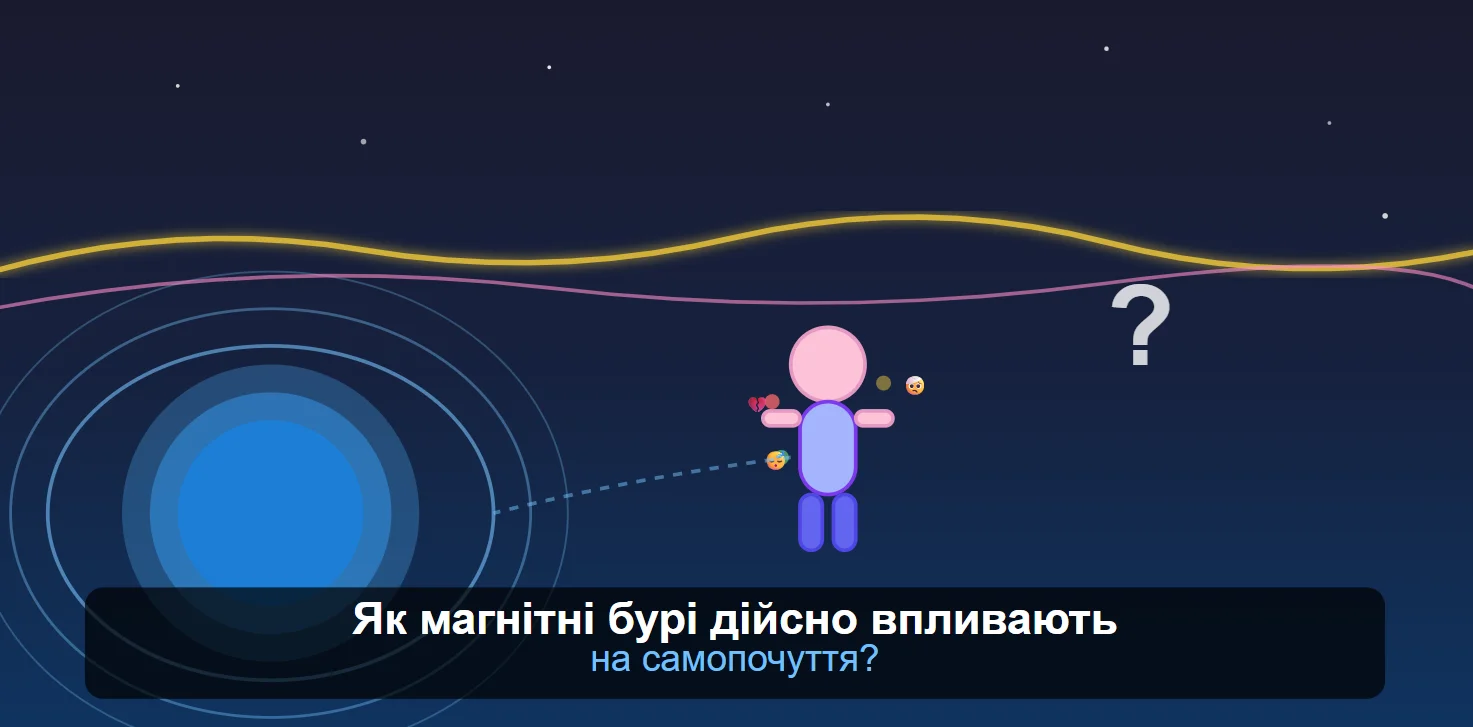 Як магнітні бурі дійсно впливають на самопочуття