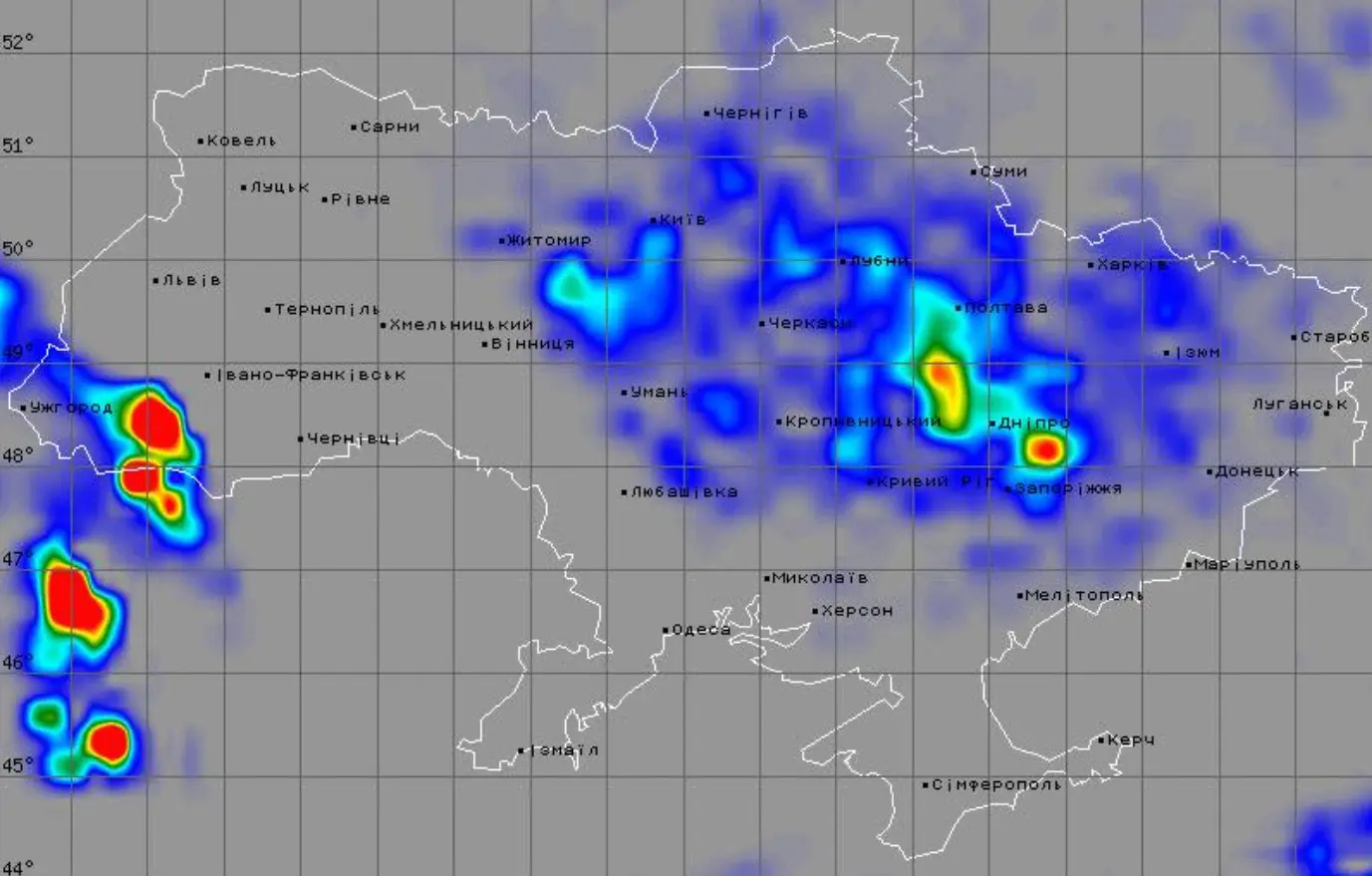 Прогноз погоди на 8 вересня: де заллє дощами, а де спека до +30 3 Прогноз погоди на 8 вересня
